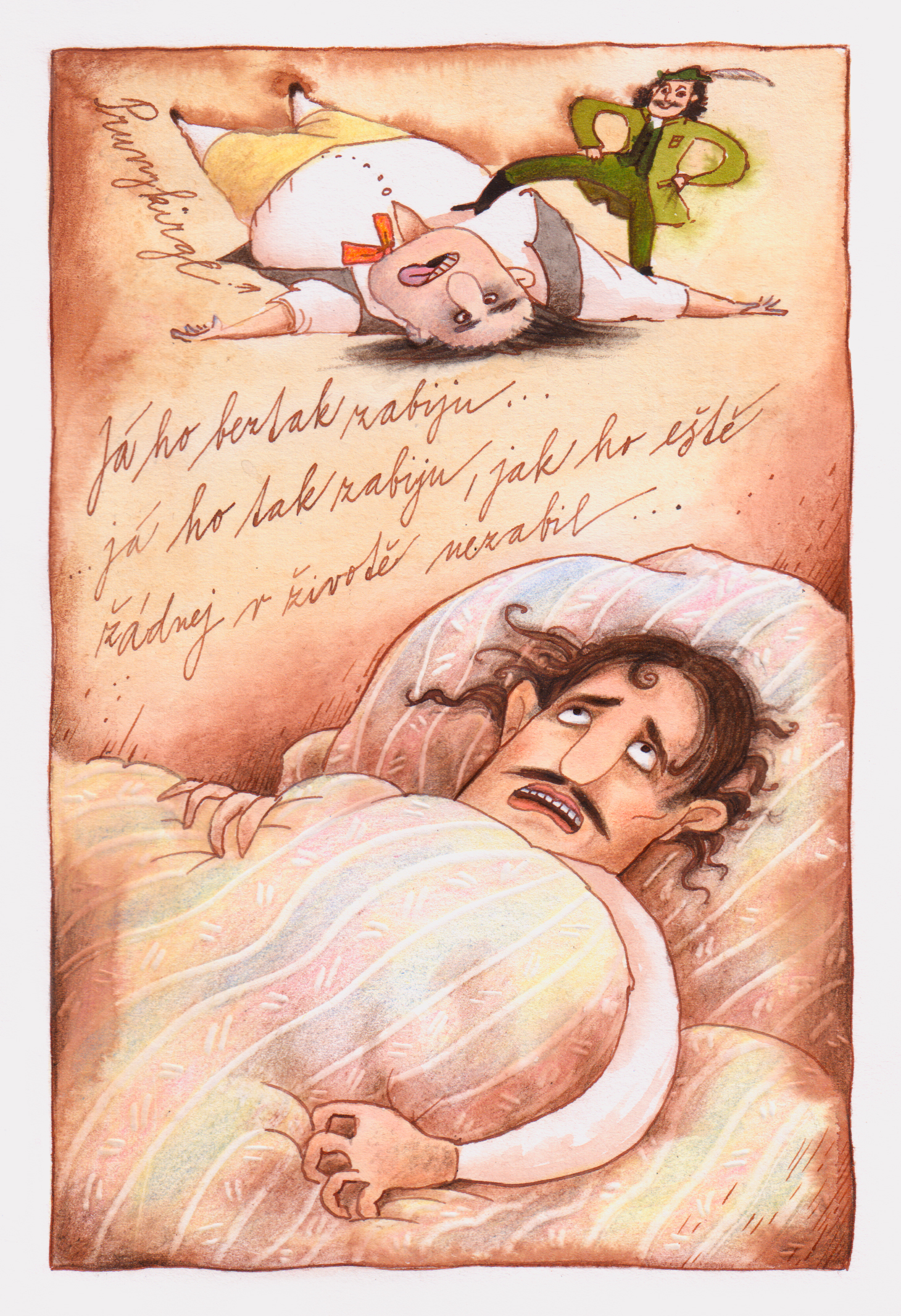 Ilustrace: Prunykirgl (Dudáci a vlčí hlavy - Z. Šmíd)