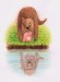 ilustrace 069: pes nad vodou